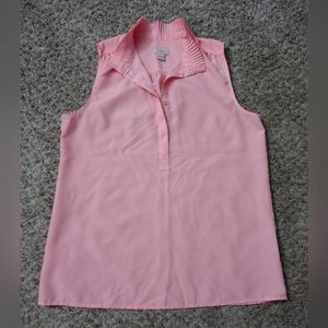 J. Crew Sleeveless Blouse sz 2